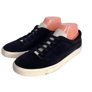 VINCE black and white elastic slip on sneakers size 10